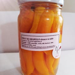 CHILLI AJI AMARILLO, SLUNCE VE SKLE 330 ml, zavařenina