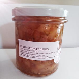 CHILLI ČERTOVSKÉ OKURKY 300 ml