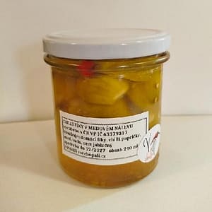 CHILLI FÍKY V MEDOVÉM NÁLEVU 330ml