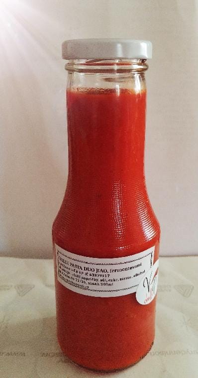 CHILLI PASTA DUO JIAO ,fermentovaná omáčka, pasta 300ml