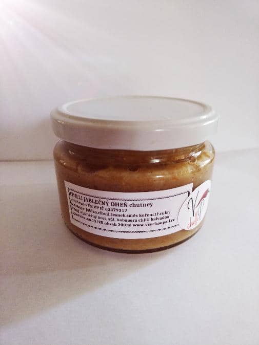 CHILLI JABLEČNÝ OHEŇ, chutney 200 ml