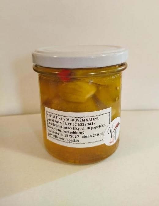 CHILLI FÍKY V MEDOVÉM NÁLEVU 330ml