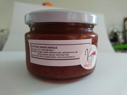 CHILLI CHUTNEY OHNIVÁ RYNGLE  200ml