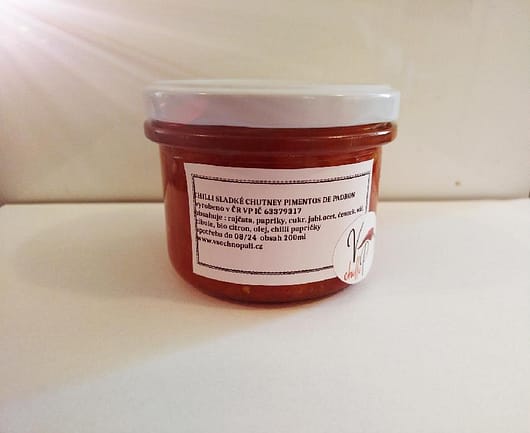 CHILLI SLADKÉ CHUTNEY PIMENTOS DE PADRON 200 ml