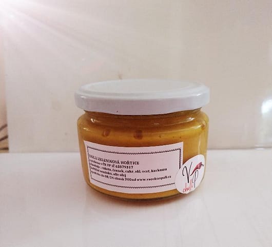 CHILLI ZELENINOVÉ CHUTNEY S HOŘČICÍ 200 ml