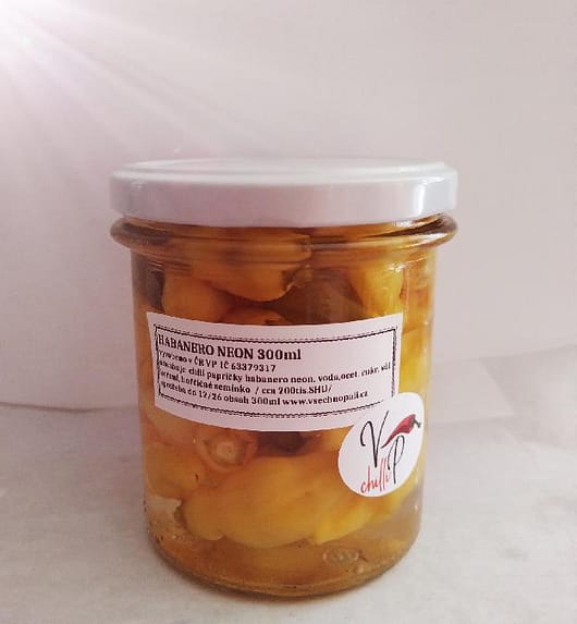 CHILLI HABANERO NEON 330ml, zavařenina
