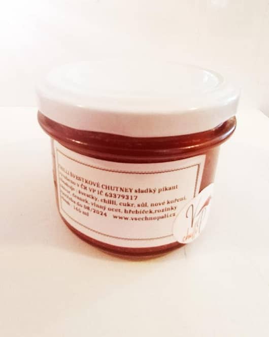 CHILLI ŠVESTKOVÉ CHUTNEY SLADKY PIKANT 200ml